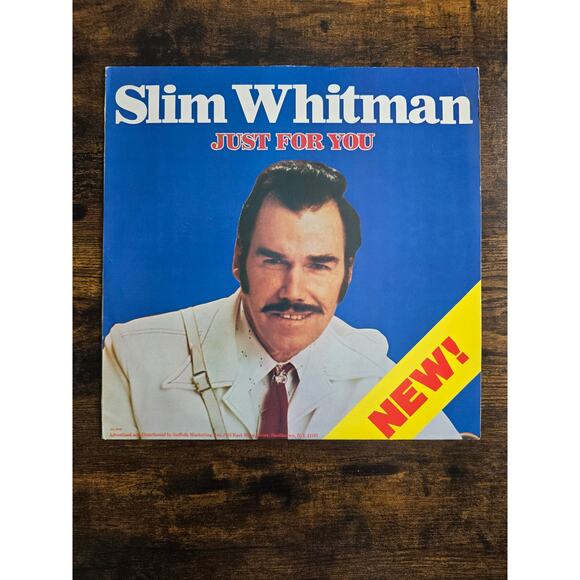 Vintage Slim Whitman Just For You Special Projects Liberty Records SLL-8140 - Picture 1 of 7